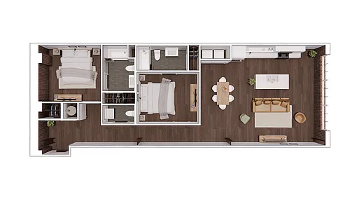 Floor plan D21