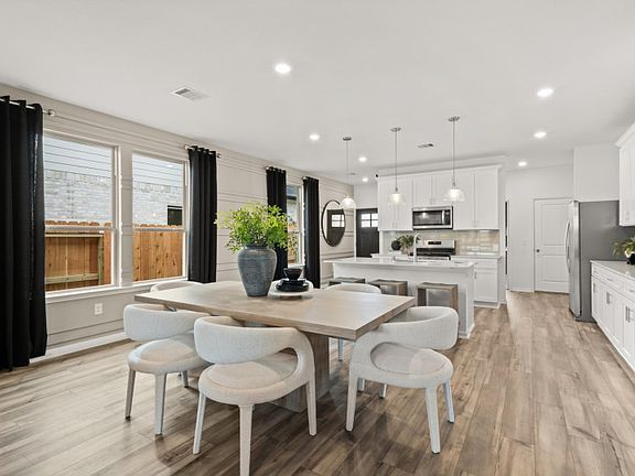 Open Concept Dining Area