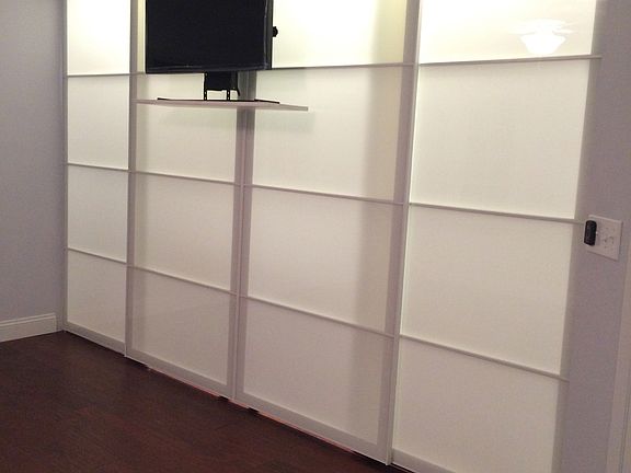 Custom TV in master
