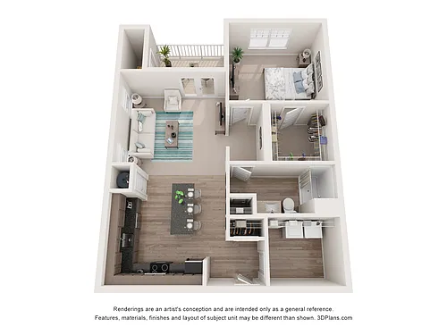 Floor plan The Vance
