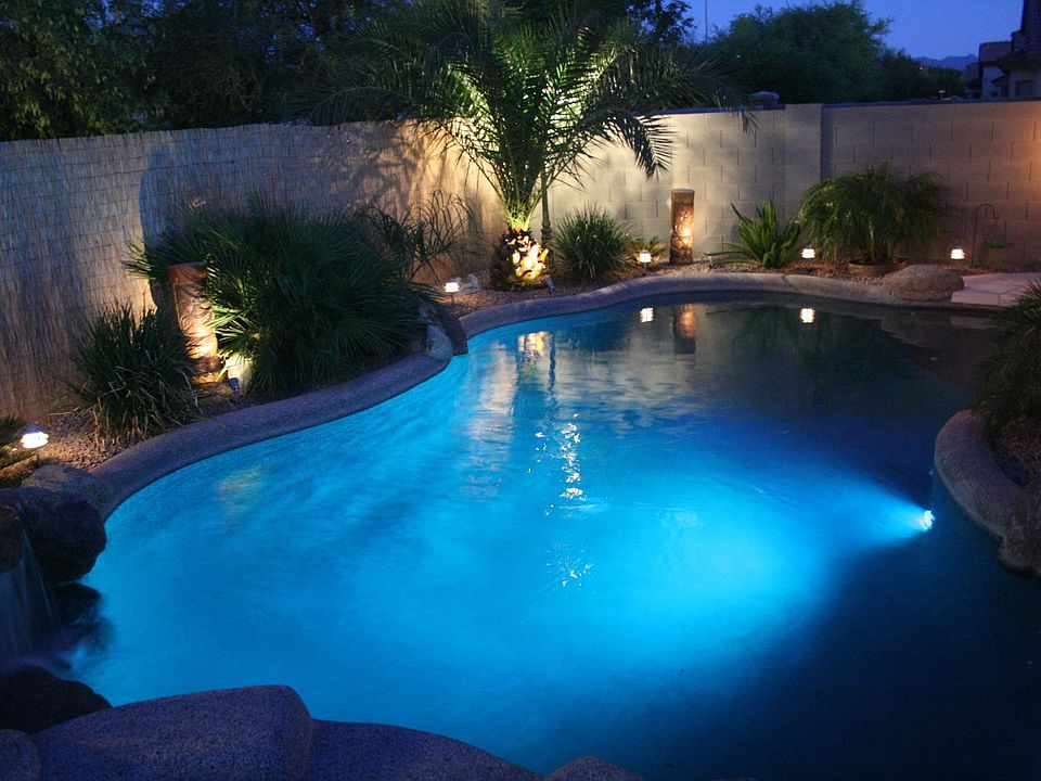 Pool at Dusk