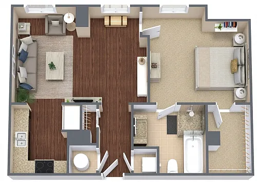 Floor plan Transit 17