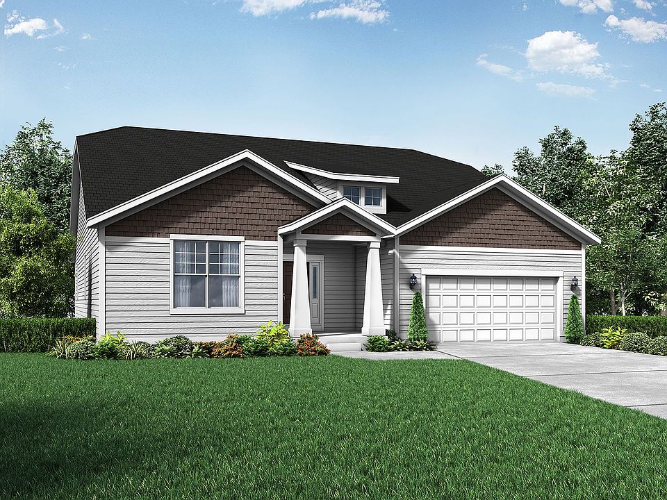 Coventry II Cottage exterior elevation rendering by William Ryan Homes