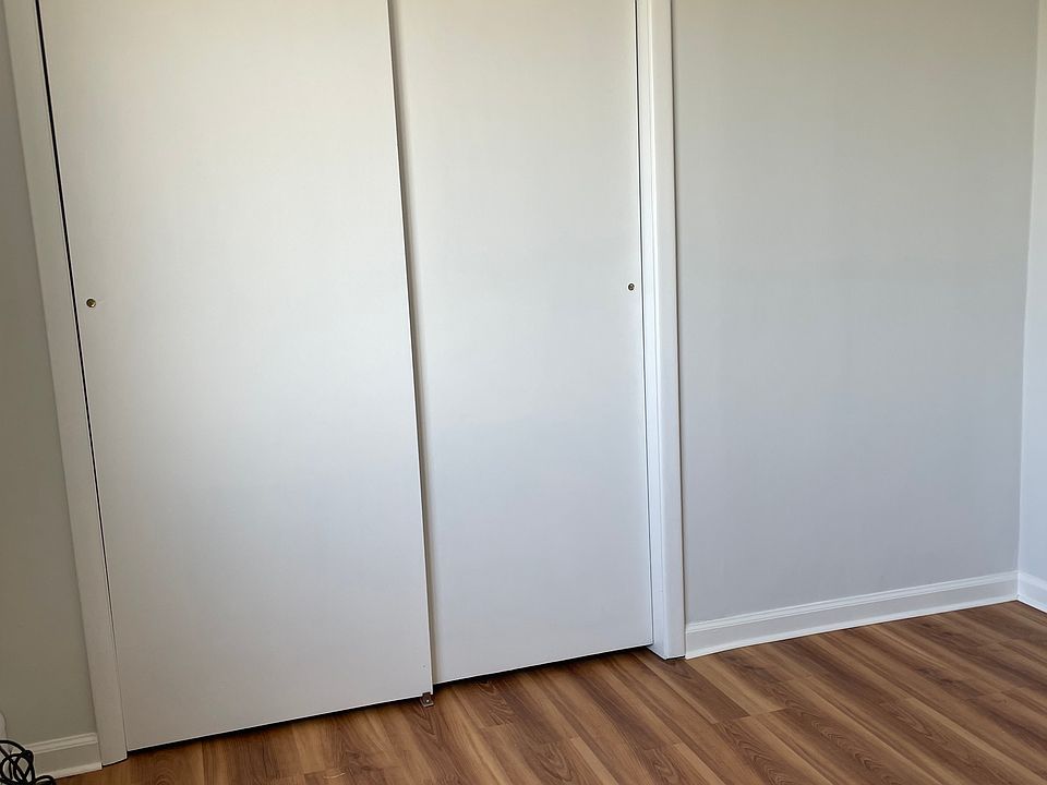 Bedroom with closet.