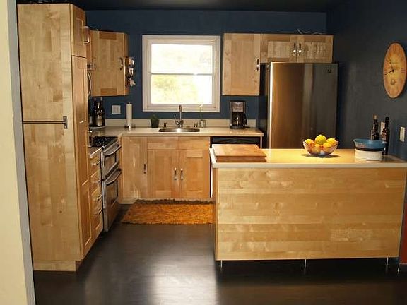 European style cabinets, Corian Countertops