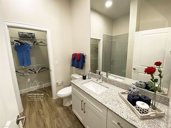 One Bedroom Model: Spacious Bathroom