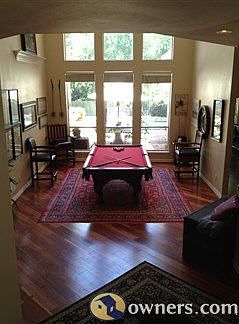 Billiard room from stairwell