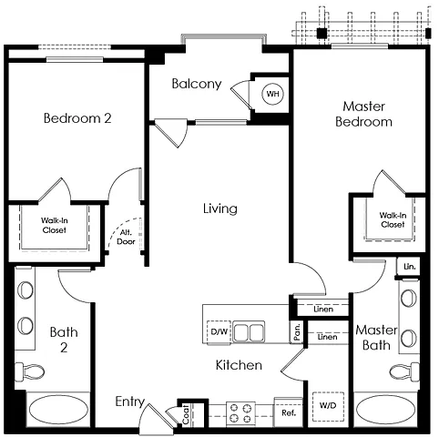 Floor plan B3