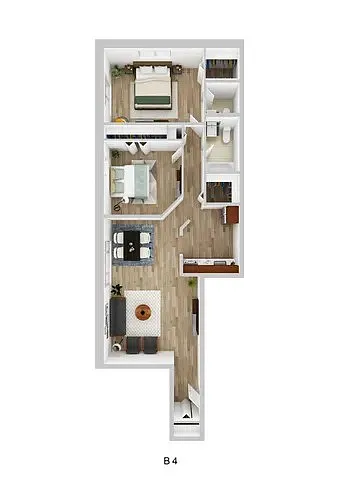 Floor plan B4