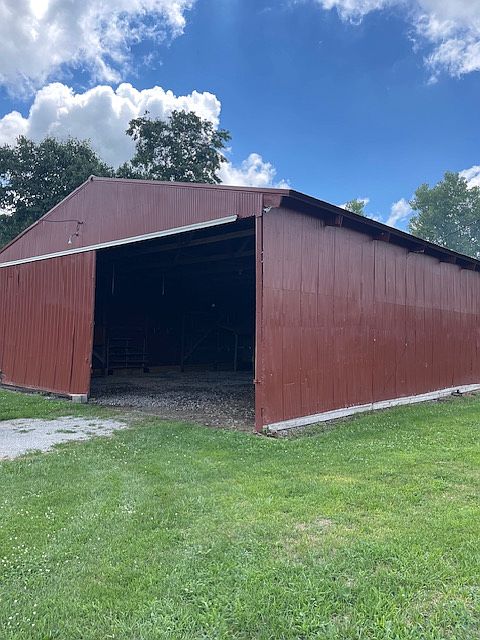 Outside of Barn