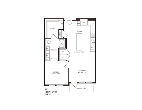 Floor plan A42