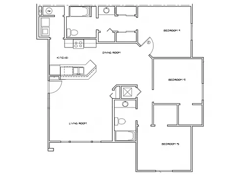 Floor plan 3A