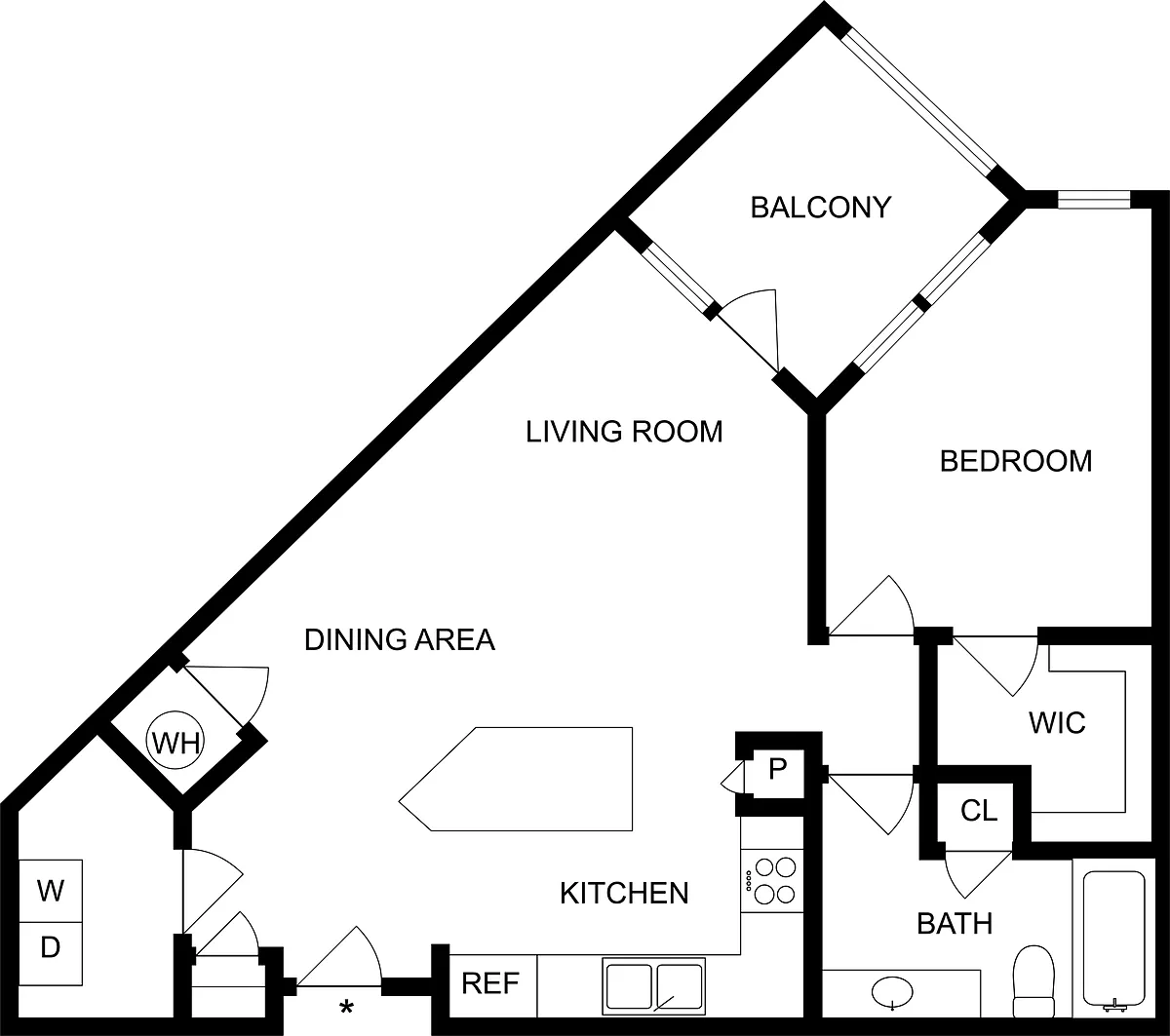 Floor plan Amber