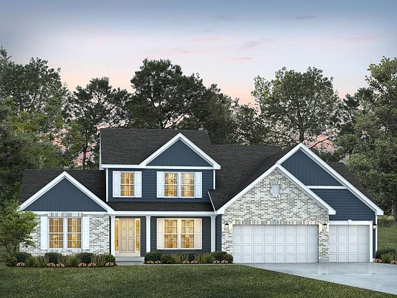 Elevation B with Brick