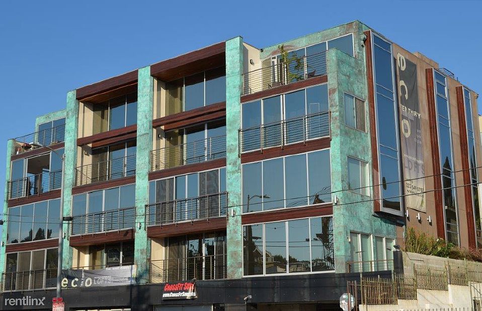 Echo front of building
