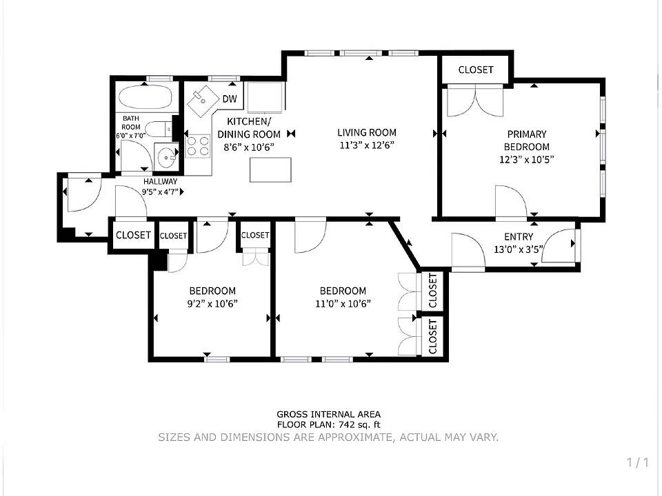 86 Bowdoin St #1B