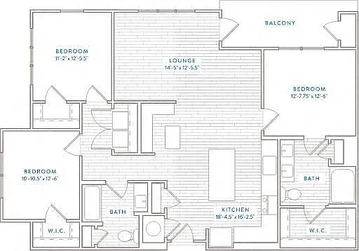 Floor plan C1
