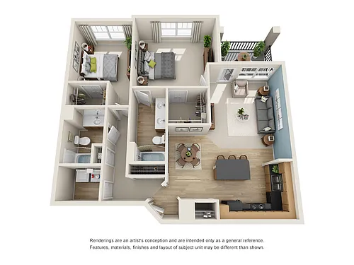 Floor plan Reliance