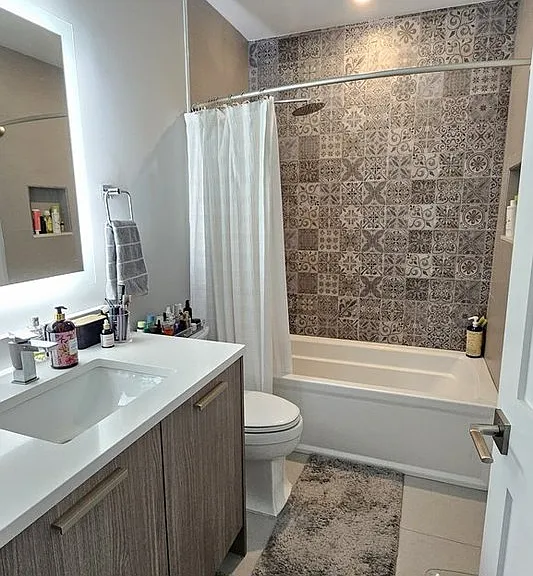 Shared bathroom.