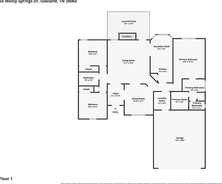 3 bed, 2.0 bath, 1532 sqft, $1,815 — Photo 2