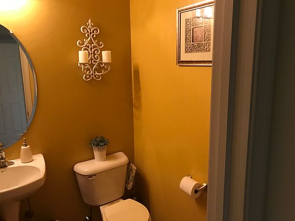 First floor powder room