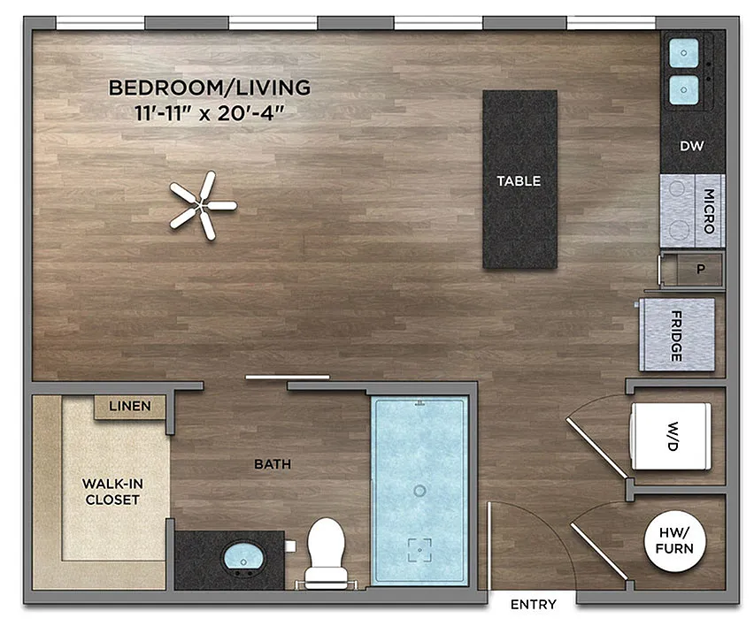 Floor plan Perseus