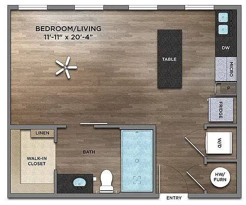Floor plan Perseus