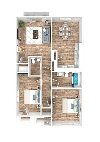 Floor plan The Bijou