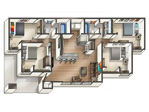 Floor plan D1 Floor Plan