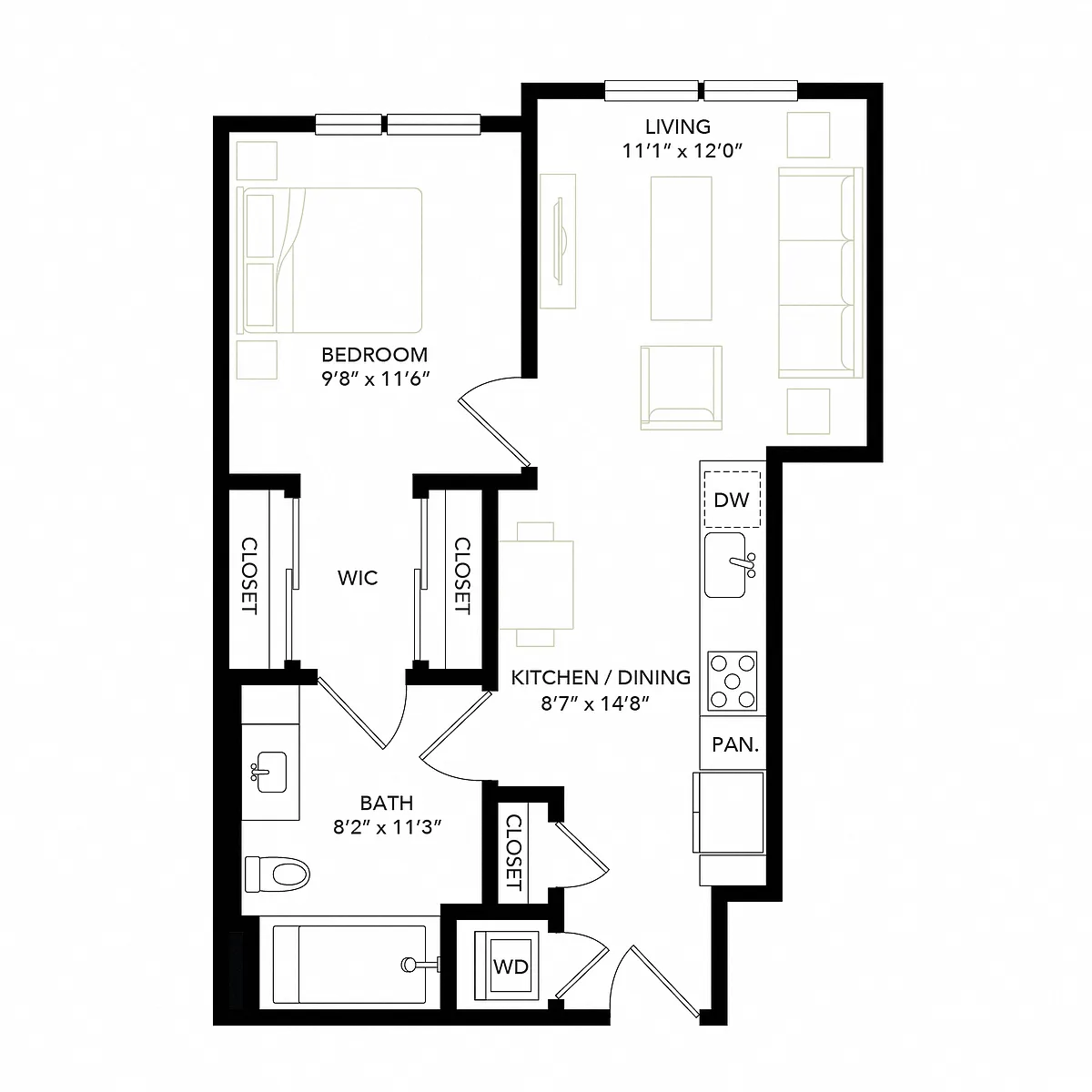 Floor plan A1