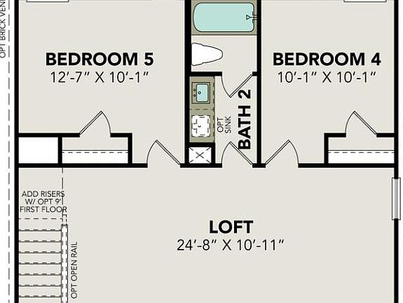 Upper Floor Plan