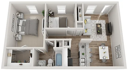 Floor plan B1