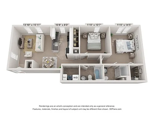 Floor plan Stansbury Flat