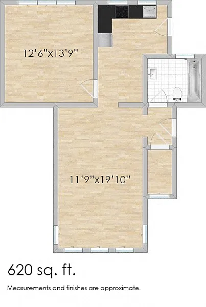 Floor plan 710.5 N. Austin W