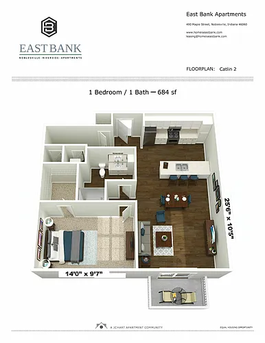 Floor plan Catlin 2 1.1