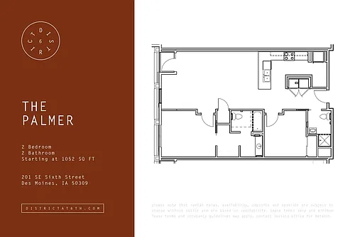 Floor plan Palmer