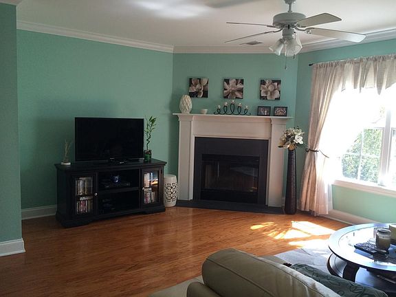 Living Room with Fireplace