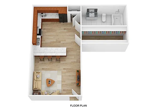 Floor plan The Hideaway