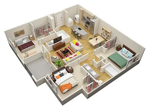 Floor plan C1