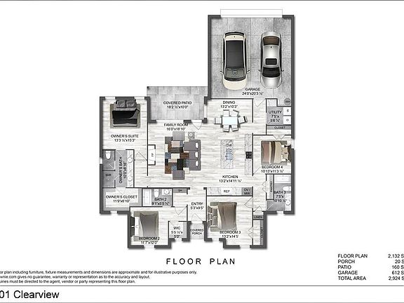 3rd image of 3601 Clearview Dr