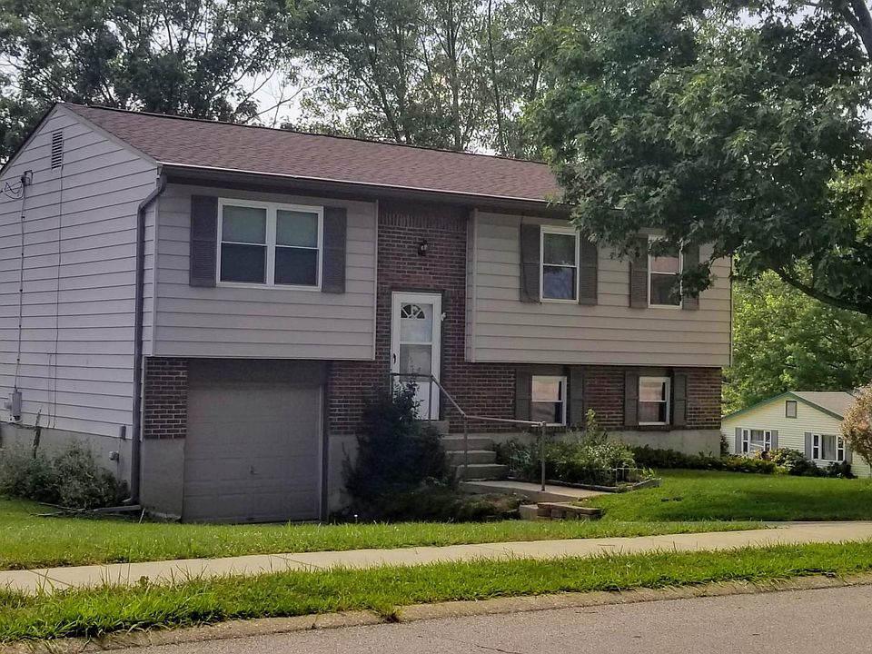 Raised ranch on large corner lot.