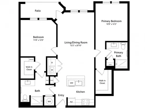 Floor plan B3