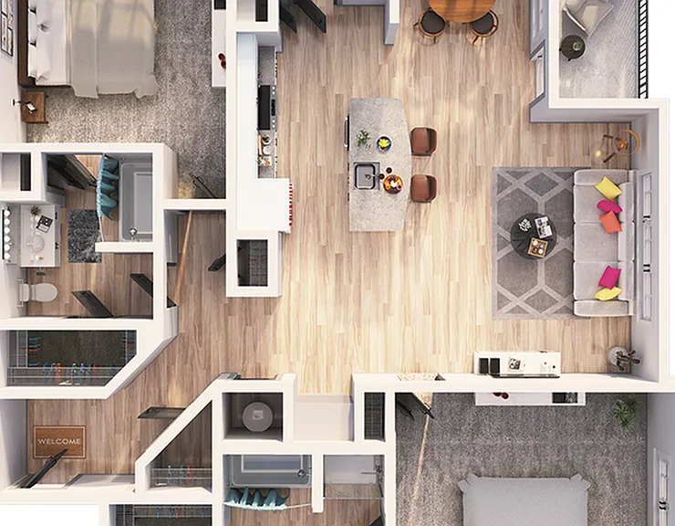 Inkwell Watters Creek - B2G Floor Plan Inkwell Watters Creek - B2G Floor Plan