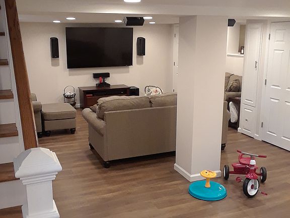 basement after