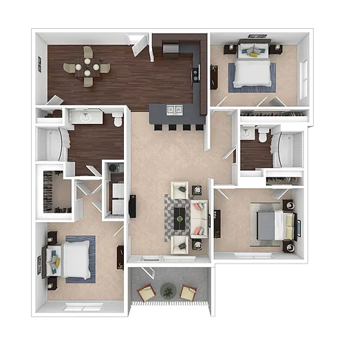 Floor plan The Pamlico Deluxe