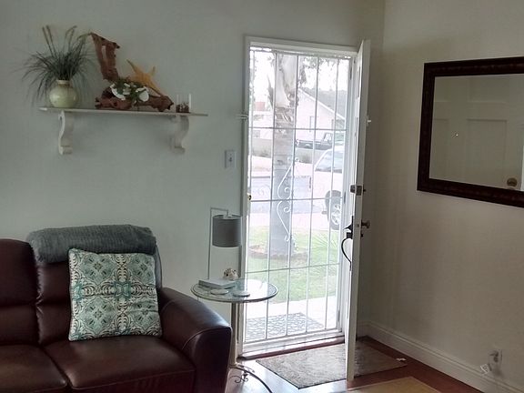 living room / entry door