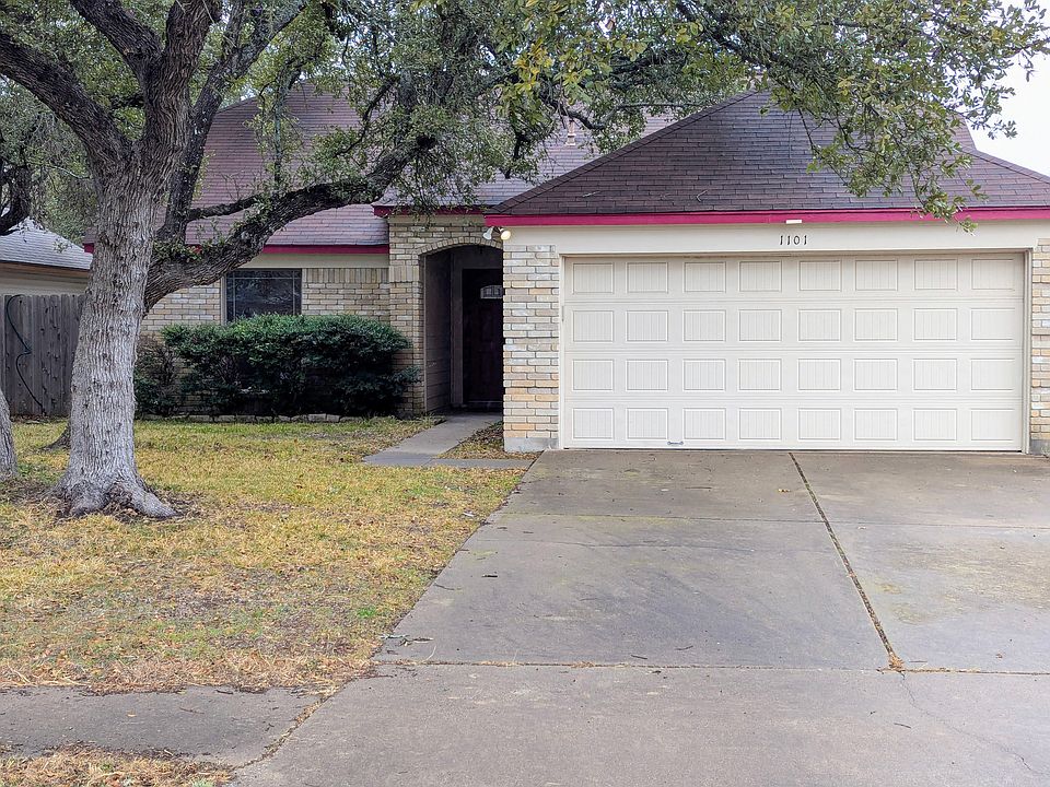 Recently renewed exterior with expansive tree cover