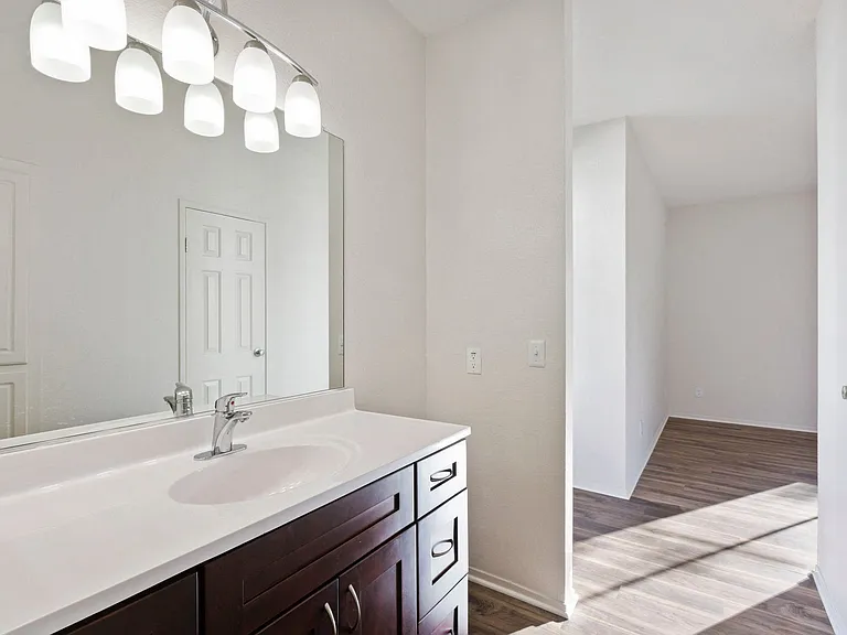 Spacious, light filled bathrooms