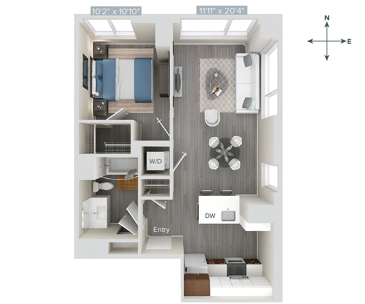 Floor plan A4-721