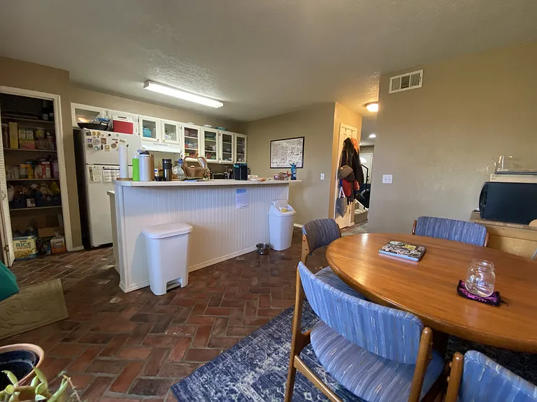 Kitchen dining view